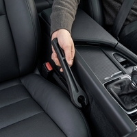 2 PCS Organisateur de vide-espaces de siège de voiture, bande anti-chute, accessoire universel pour l'intérieur de la voiture