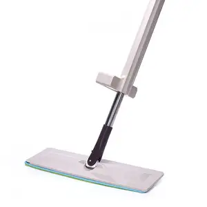 Flat Mop Green Hand Free Head High Quality Household Manufacturers Microfiber Cloth Cleaning Floor 360 Suppliers