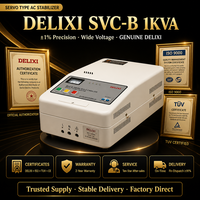 Stabilisateur de tension DELIXI TND 10KVA 10000W monophasé 220V mural AVR régulateur de tension automatique certifié CE CCC