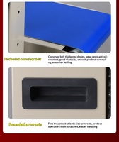Scelleuse à bande continue semi-automatique RL-1200V, machine de scellement thermique professionnelle pour l'industrie des sacs en aluminium, en mylar et en plastique