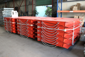 حمولة FCR65 من حاوية متدرجة حتى أعلى إلى طن ، يتميز هذا القفل القابل للطي بسلاسل معززة للسلامة أثناء العمليات - Product Image 5