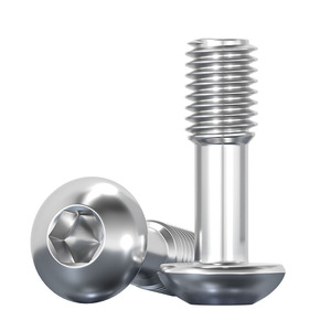 304 Stainless Steel Pan Head Hex Socket Cap Screw M3 M4 M5 M6 Round Head Half Thread Metric Standard Grade A - Product Image 1