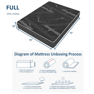 <span class=keywords><strong>Matelas</strong></span> en mousse à mémoire de forme de qualité hôtelière 5 étoiles, 25 cm d'épaisseur, fabricant <span class=keywords><strong>professionnel</strong></span>, vente en gros - Product Image 2