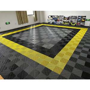 Azulejos de garaje para suelos de plástico de polipropileno, alfombrillas entrelazadas para detalles de automóviles y tienda de lavado de autos en el mercado de la - Product Image 5