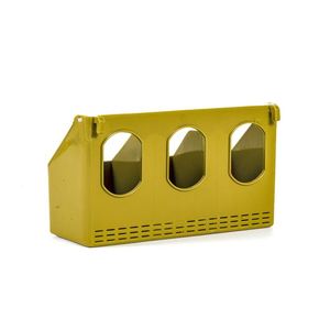 Mangeoire à pigeons <span class=keywords><strong>de</strong></span> qualité supérieure résistante aux UV à 3 trous, mangeoire suspendue durable pour oiseaux, boîte pour cailles, volailles, accessoires <span class=keywords><strong>de</strong></span> ferme, kits d'accessoires pour poulaillers - Product Image 1