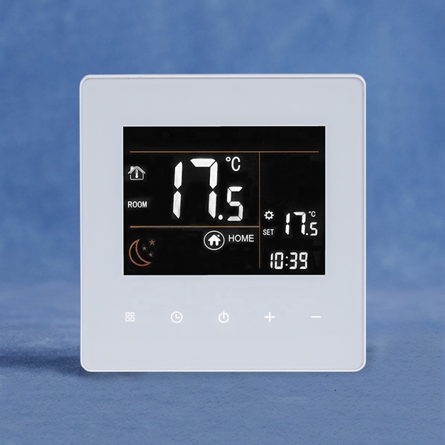 Touch Panel Wi-Fi Remote Control Smart Modern Home Thermostat For Electrical Floor Heating Water Boiler Heating