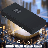 Station de charge industrielle USB-C PD 3.0 à 16 ports, 100 W max par port, chargeur rapide pour ordinateur portable, scooter, montre connectée, écouteurs