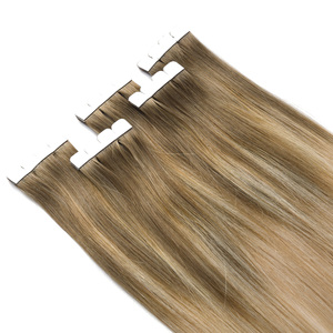 Pelucas K.S. de Cabello Humano Remy 100% Doble Trama, Aspecto Glamuroso para Eventos Especiales, Mini-Tape de 12-28 Pulgadas - Product Image 5