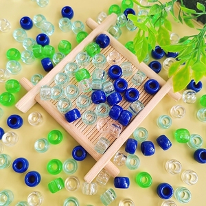 Atacado 500 g/lote Acrílico Plastic Tube Beads para Amizade Pulseiras Colar Jóias Fazendo Descobertas Fornecedor - Product Image 5