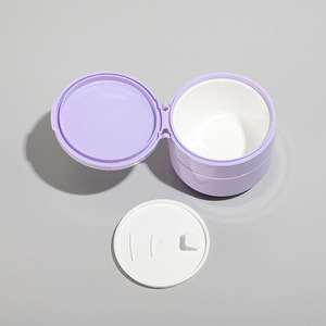Envase de Plástico PP para Discos de Algodón con Ácido Salicílico, Botella de Doble Capa con Tapa Abatible de 100g, Personalizado por el Fabricante Firstborn - Product Image 2