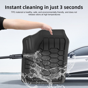 Tapetes de Piso y Revestimiento de Maletero de TPE Ecológicos Personalizados para LADA NIVA Legend, Tapetes Interiores para SUV Resistentes al Agua y a la Suciedad, Ajuste Preciso - Product Image 2