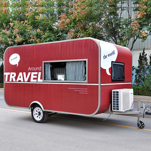 Triciclo eléctrico de alta calidad, carrito de comida para la venta, remolque de helado de Crepe Hamburg - Product Image 1