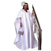 Robe Kaftan de Luxe Africaine pour Femme AM251116, Col en V Brodé, Grande Taille, Ample, pour Fête, Robe Musulmane, Dubaï Boubou