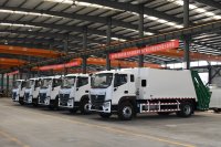 Camion compacteur à ordures Dongfeng électrique 4x2 de 2025, capacité de 12 m3 avec technologie de compression