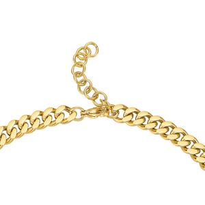 เครื่องประดับสแตนเลสชุบทอง 18K คุณภาพสูง สร้อยคอแฟชั่นประดับเพชรซิร์คอน รุ่น P213234 - Product Image 2