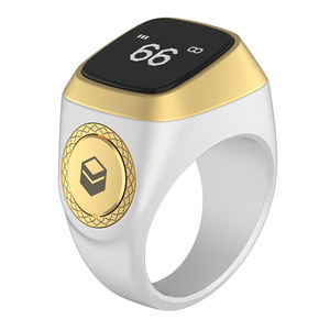 Anneau <span class=keywords><strong>de</strong></span> comptage intelligent Iqibla Tasbih pour musulmans, anneau <span class=keywords><strong>de</strong></span> zikr, tasbeeh numérique, <span class=keywords><strong>rappel</strong></span> <span class=keywords><strong>de</strong></span> l'heure des 5 prières, vibration, étanche - Product Image 5