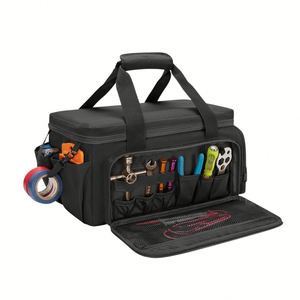 Bolsa de Herramientas Táctica con Bolsillos, Organizador de Herramientas Portátil y Suave para Mecánicos y Electricistas, Bolsa de Almacenamiento de Herramientas Grande con Cierre - Product Image 1