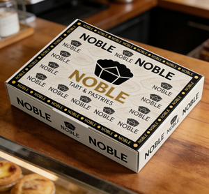 กล่องกระดาษสำหรับบรรจุภัณฑ์ขนมไข่และเค้กแบบใช้แล้วทิ้ง NOBLE บรรจุ <span class=keywords><strong>2</strong></span> ชิ้น 4 ชิ้น <span class=keywords><strong>3</strong></span> ชิ้น 6 ชิ้น สำหรับบรรจุภัณฑ์อาหารอบประเภทขนมไข่และเค้ก - Product Image 2