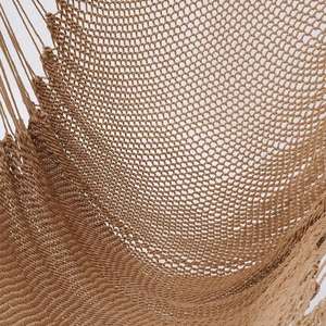 Chaise hamac d'extérieur balançoire hamac suspendu balançoire corde de coton filé doux tissage chaise de lecture suspendue - Product Image 3