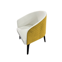 Rembourrage de bar en gros Loft en métal Chaise de restaurant à café en PU personnalisable