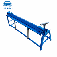 Machine à plier la tôle manuelle robuste Liannai pour ateliers industriels, plieuse en acier durable avec pliage de précision