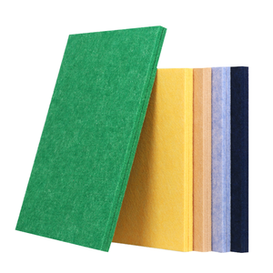 Panneau Acoustique en Fibre de Polyester Absorbant le Son, <span class=keywords><strong>Silencieux</strong></span>, en PET, de Type Art, pour Usine - Product Image 1