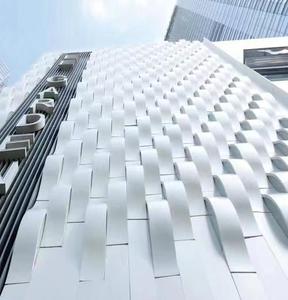 Panneau mural en aluminium moderne, surface anodisée, anti-corrosion, pour immeuble de bureaux, 70 pouces et plus - Product Image 4