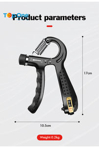 TopOne Poignée Réglable Muscle Workout Counter Gym Fitness Doigt Renforceur Main Grip - Product Image 5