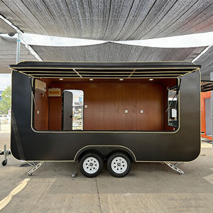 Carrito de Comida para Exportación Transfronteriza, Carrito de Aperitivos Destacado, Estilo Radio Gigante, para Festivales de Música, de Acero Inoxidable con 4 Ruedas - Product Image 1