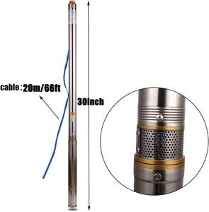 Chuangjiang DC Pompe Solaire Immergee Pour Puit 4 Pouces 12V Pompe à eau Submersible - Product Image 3