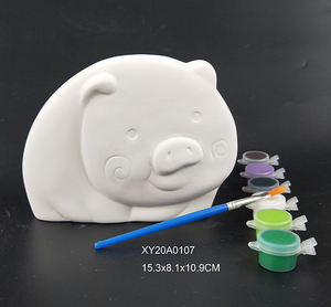 Salvadanaio in Ceramica Fai-da-Te per Bambini, Creativo Contenitore per Risparmiare a Forma di Animale, Dipingi il Tuo Salvadanaio in Ceramica per Bambini - Product Image 3