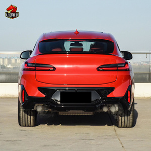 Kit carrozzeria X4M-Style di alta qualità per <span class=keywords><strong>BMW</strong></span> serie <span class=keywords><strong>X4</strong></span> G02 LCI Facelift griglia paraurti anteriore diffusore posteriore labbro posteriore punte del tubo di scarico - Product Image 3