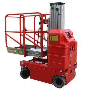Elevador de Conductos Portátil de 8M 9.5M de Alta Gama, Andamio Hidráulico Autopropulsado con Cadena para Instalaciones Aéreas - Product Image 2