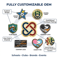 Badge personnalisé en métal plaqué or sablé avec logo |   Marque OEM JUNHUIDA, style artistique 2D pour broche, souvenir d'entreprise