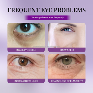 Crema de Ojos con Retinol, Ácido Hialurónico y 5% de Cafeína, OEM/ODM, Iluminadora, Reduce las Ojeras y la Hinchazón, con Rodillo Aplicador, Colágeno - Product Image 2