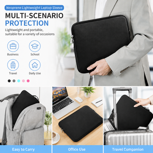 Wholesale Soft <strong>Laptop</strong> Bag Computer Notebook <strong>Laptop</strong> Sleeve Case Neoprene <strong>Laptop</strong> <strong>Cover</strong> <strong>for</strong> Macbook Air Pro 13 14 15 15.6 - Product Image 1