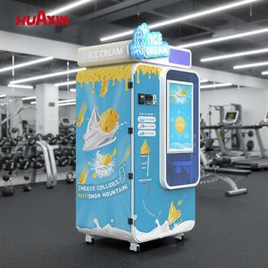 Machine à crème glacée automatique grande capacité avec SDK, fonction <span class=keywords><strong>de</strong></span> change <span class=keywords><strong>de</strong></span> monnaie et paiement multi-mode pour la libre-service des étudiants sur le campus universitaire - Product Image 1