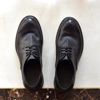 Chaussures de mariage italiennes en cuir véritable de haute qualité, respirantes, légères, à semelle plate, à lacets, rehaussantes et élégantes