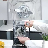 Pengolah Makanan 2L Tahan Air 110V 2200W Daya Tinggi, Kontrol Sentuh, Kualitas Komersial, Blender Ultra-senyap