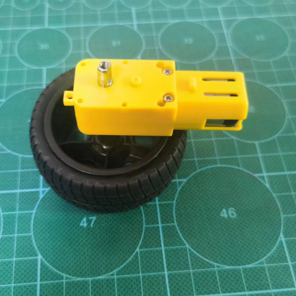 Lot De 4 Moteurs à Engrenages Métalliques TT 3-6V DC 110 Tr/min, Réducteur 90:1, Pour Robotique Et Jouets RC
