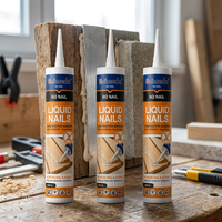 Colle liquide à séchage rapide pour surfaces multiples, adhésif pour bois, aluminium, pierre et acrylique, projets de bricolage