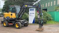 رخيصة الثمن كبيرة Volvo 6 EW60E مستعملة سويدن حفارة ترابية أصلية مستعملة Volvo EC290 للبيع