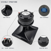 Haut-parleur Tweeter 34 mm de marque Speaker Brand, Fournisseur d'usine, Personnalisation OEM du logo et de la couleur, MOQ 500 paires, Usine