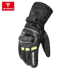 MOTOWOLF Gants Chauffants Utiles en Cuir, Prix Abordable, pour Moto, Motard, Ski, en Hiver pour Hommes — En Stock - Product Image 4