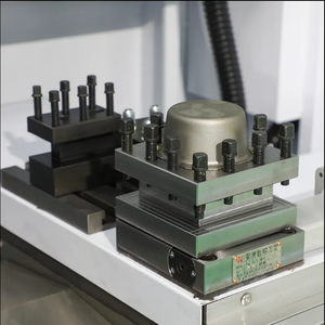 Độ cứng cao ngang nhiệm vụ nặng nề đơn trục chính giường ck6132 máy tiện CNC với đường kính xoay tối đa 300mm - Product Image 2