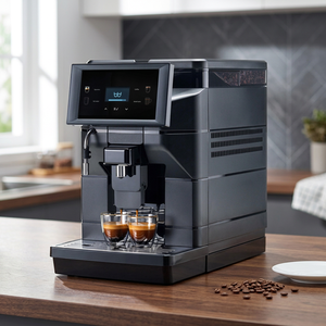 Machine à café expresso automatique avec capacité de 300 tasses, fonction de nettoyage automatique, 230V pour usage domestique et hôtelier - Product Image 3