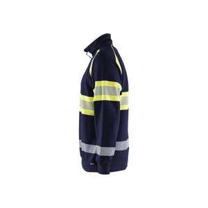 BLAKLADER - 3553115889334XL Pull haute visibilité Bleu marine/jaune-EAN 7330509830611 HI-VIS WORKWEAR - Product Image 5