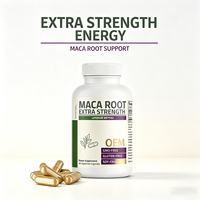 Capsules de Maca Extra Forte Lepidium Meyenii pour le Soutien de la Beauté, 90 Comprimés, Complément Alimentaire