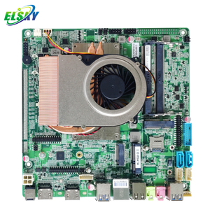 ELSKY QM6000 Advertising Equipment <b>DDR4</b> 32GB <b>Memory</b> Dual HDMI1 HDMI2 Thin Mini-ITX Motherboards With I3-6100H CPU Motherboard Wi - Product Image 1