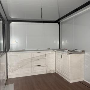 Casa Mobile di lusso casa portacontainer casa prefabbricata ville 40ft Container casa - Product Image 5